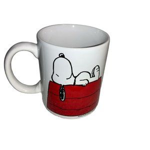 Snoopy on Doghouse Coffee Cup Mug- Peanuts Gang